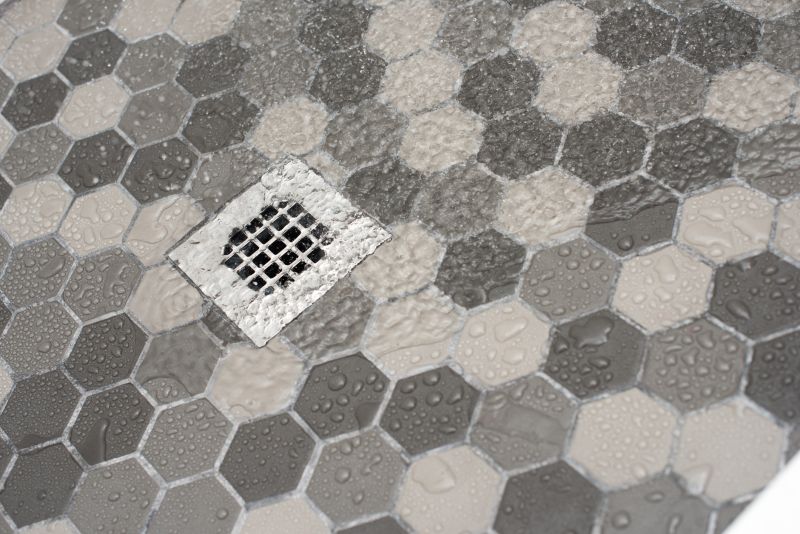 Shower Drain Installation detail